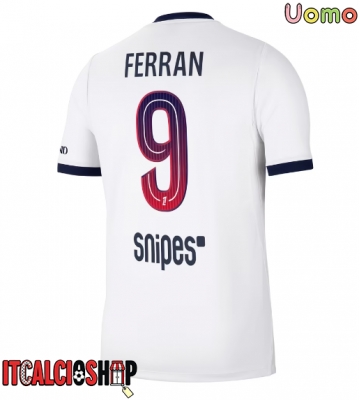 Paris Saint-Germain Ferran Torres #9 Seconda Maglia 2026-27 Manica Corta